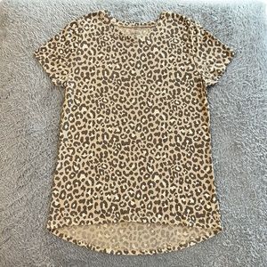 Zoe + Liv leopard print tee